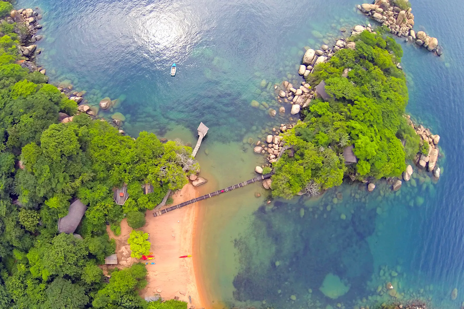 Sunway Malawi Lake Malawi Mumbo Island Kayak Africa--3